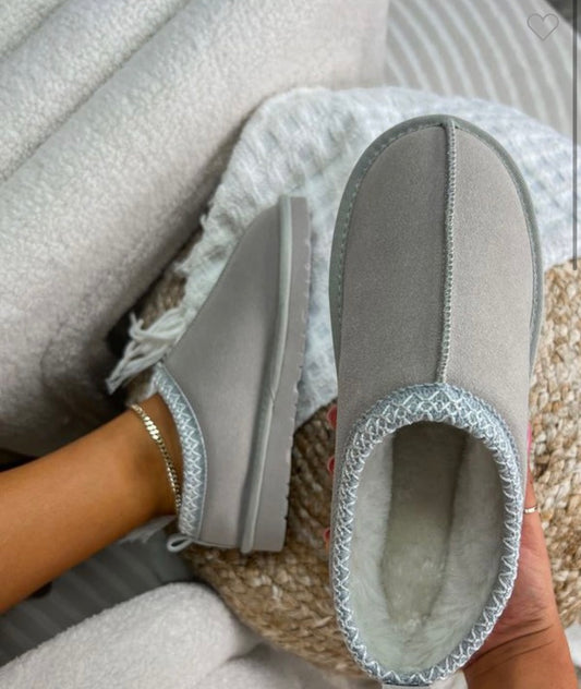 Isabella Slipper (Grey)